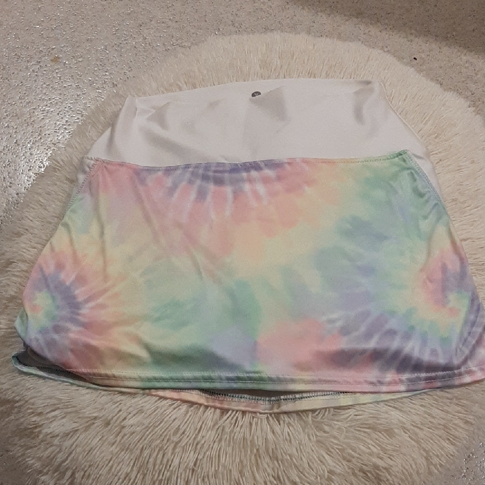 Tie-Dye Tennis Skirt